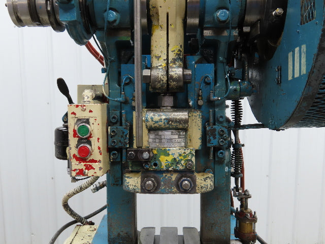 L&J No 18 Mechanical OBI Punch Press 18 Ton 2" Stroke 6" Throat 1.5Hp 3Ph