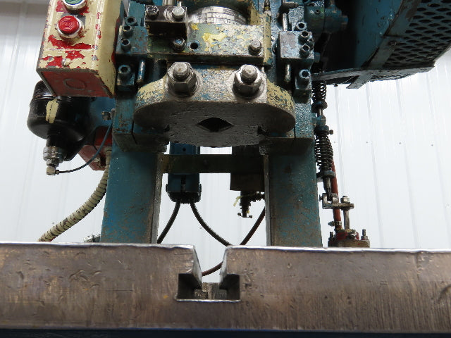 L&J No 18 Mechanical OBI Punch Press 18 Ton 2" Stroke 6" Throat 1.5Hp 3Ph