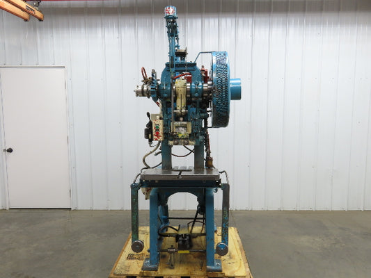 L&J No 18 Mechanical OBI Punch Press 18 Ton 2" Stroke 6" Throat 1.5Hp 3Ph