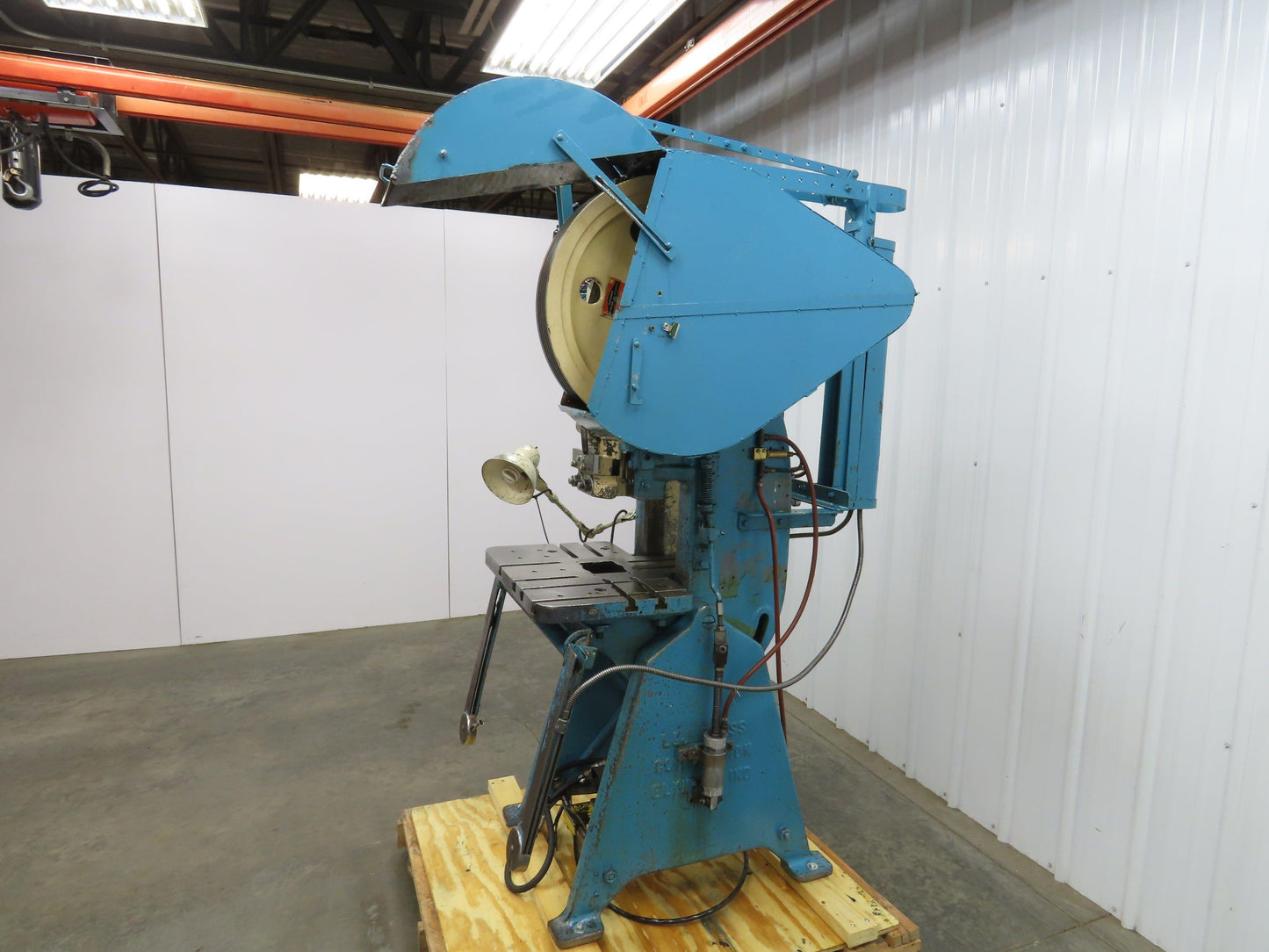 L&J No 18 Mechanical OBI Punch Press 18 Ton 2" Stroke 6" Throat 1.5Hp 3Ph
