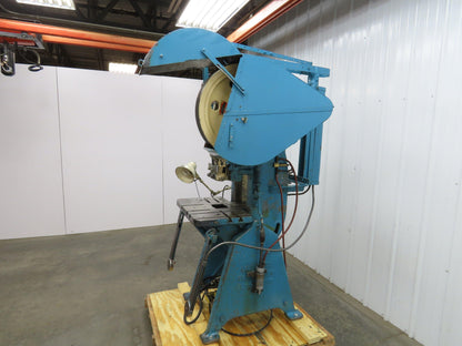 L&J No 18 Mechanical OBI Punch Press 18 Ton 2" Stroke 6" Throat 1.5Hp 3Ph
