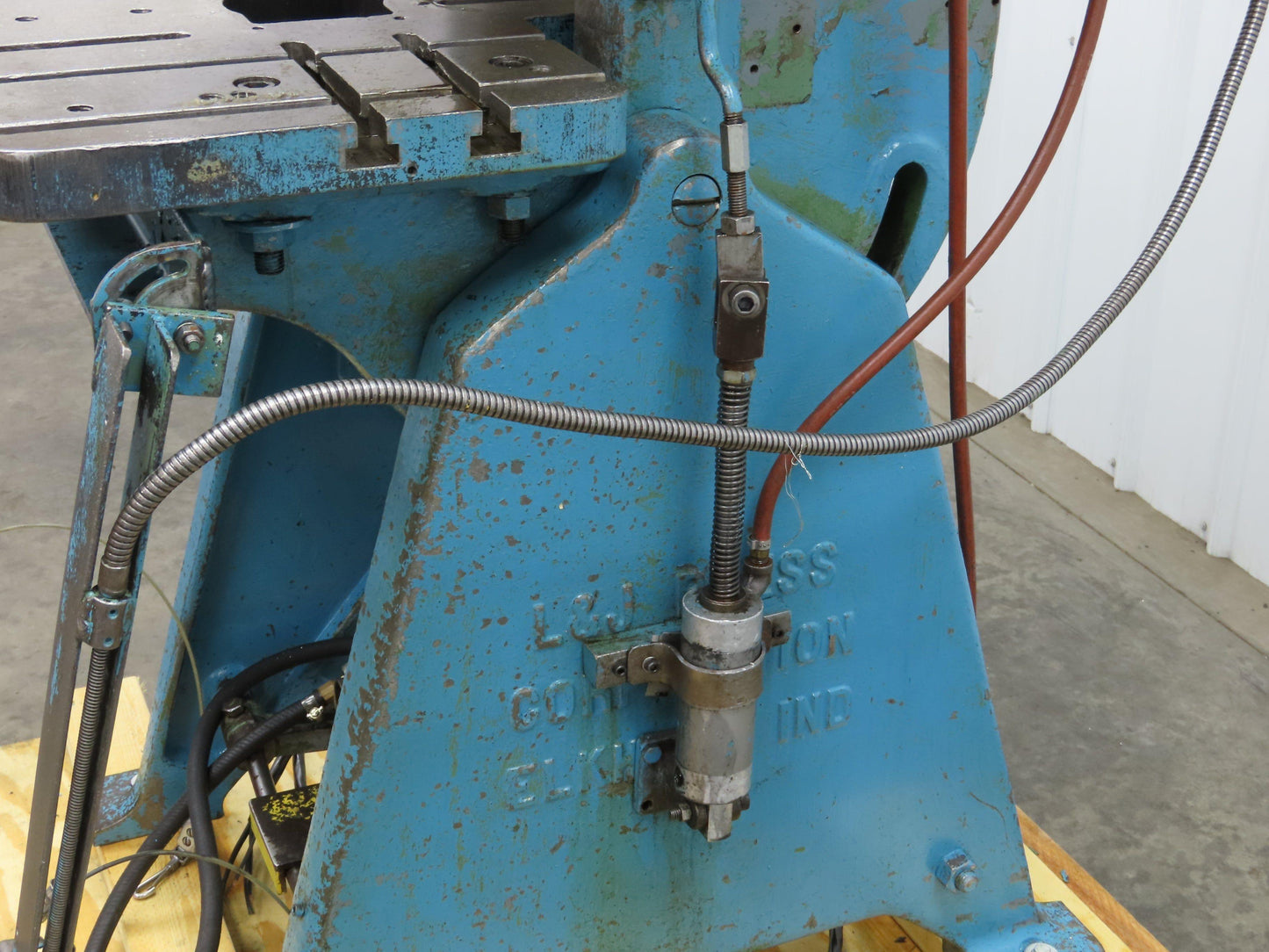 L&J No 18 Mechanical OBI Punch Press 18 Ton 2" Stroke 6" Throat 1.5Hp 3Ph