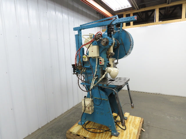 L&J No 18 Mechanical OBI Punch Press 18 Ton 2" Stroke 6" Throat 1.5Hp 3Ph