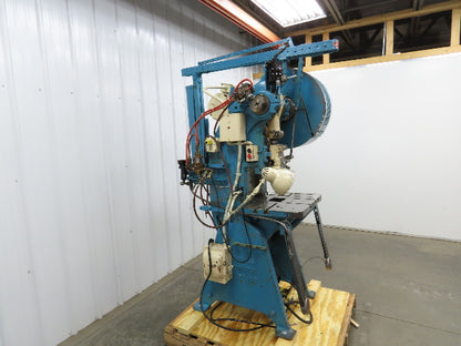 L&J No 18 Mechanical OBI Punch Press 18 Ton 2" Stroke 6" Throat 1.5Hp 3Ph