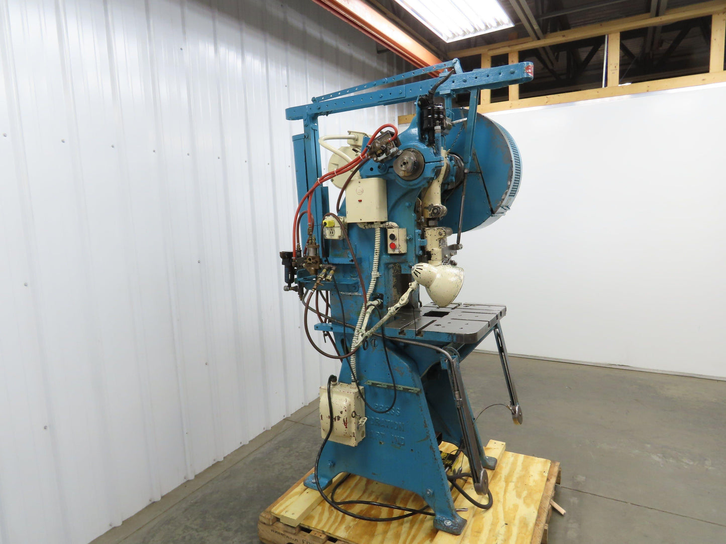 L&J No 18 Mechanical OBI Punch Press 18 Ton 2" Stroke 6" Throat 1.5Hp 3Ph