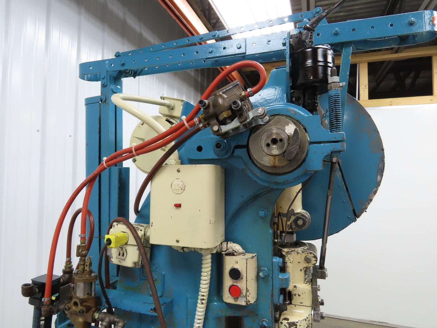 L&J No 18 Mechanical OBI Punch Press 18 Ton 2" Stroke 6" Throat 1.5Hp 3Ph