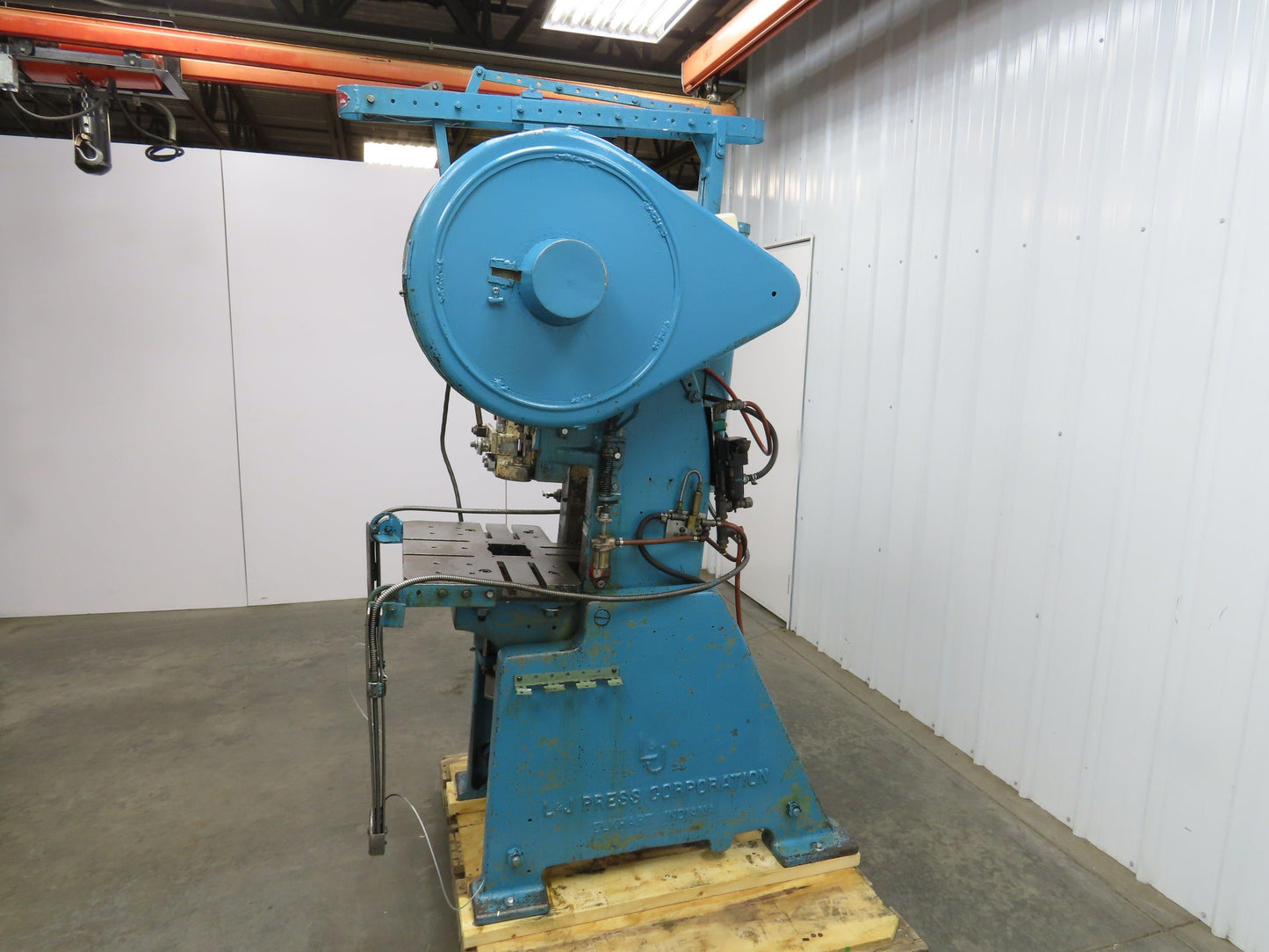 L&J No 18 Mechanical OBI Punch Press 18 Ton 2" Stroke 6" Throat 1.5Hp 3Ph