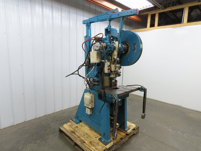 L&J No 18 Mechanical OBI Punch Press 18 Ton 2" Stroke 6" Throat 1.5Hp 3Ph