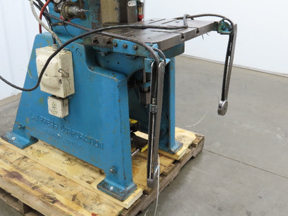 L&J No 18 Mechanical OBI Punch Press 18 Ton 2" Stroke 6" Throat 1.5Hp 3Ph