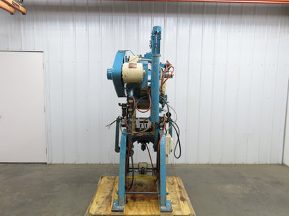 L&J No 18 Mechanical OBI Punch Press 18 Ton 2" Stroke 6" Throat 1.5Hp 3Ph