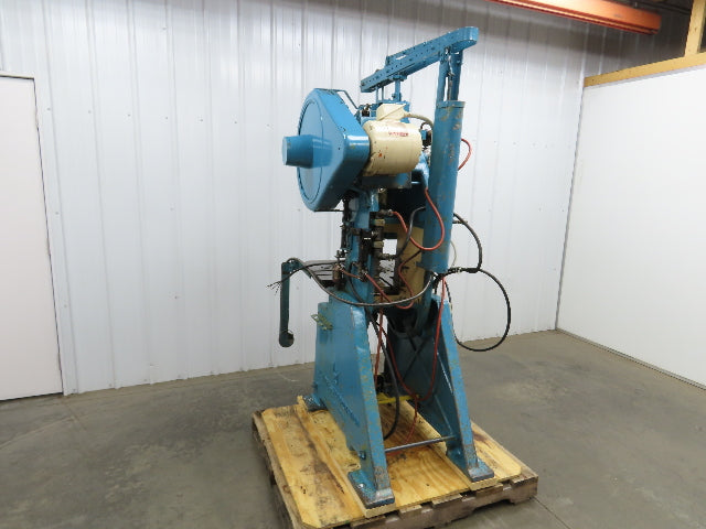 L&J No 18 Mechanical OBI Punch Press 18 Ton 2" Stroke 6" Throat 1.5Hp 3Ph