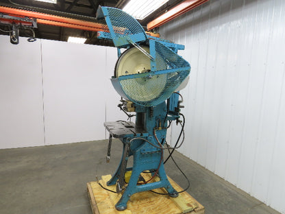 L&J No 2 Mechanical OBI Punch Press 18 Ton 2" Stroke 6" Throat 1.5Hp 3Ph