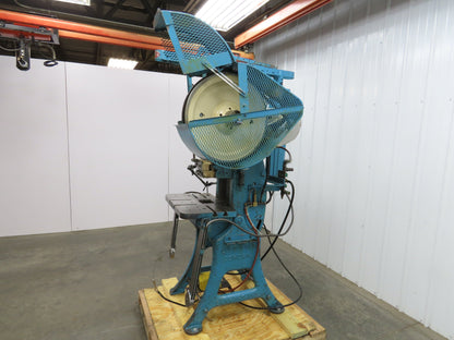 L&J No 2 Mechanical OBI Punch Press 18 Ton 2" Stroke 6" Throat 1.5Hp 3Ph