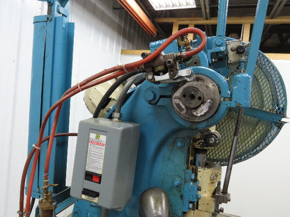 L&J No 2 Mechanical OBI Punch Press 18 Ton 2" Stroke 6" Throat 1.5Hp 3Ph