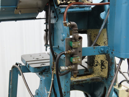 L&J No 2 Mechanical OBI Punch Press 18 Ton 2" Stroke 6" Throat 1.5Hp 3Ph