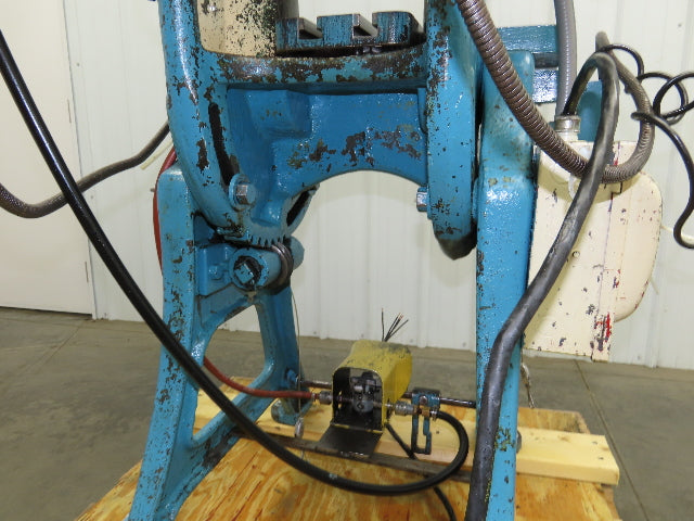 L&J No 2 Mechanical OBI Punch Press 18 Ton 2" Stroke 6" Throat 1.5Hp 3Ph