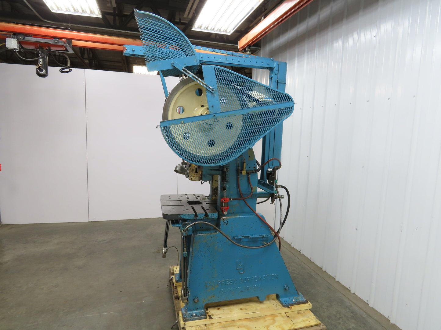 L&J No 18 Mechanical OBI Punch Press 18 Ton 2" Stroke 6" Throat 1.5Hp 3Ph