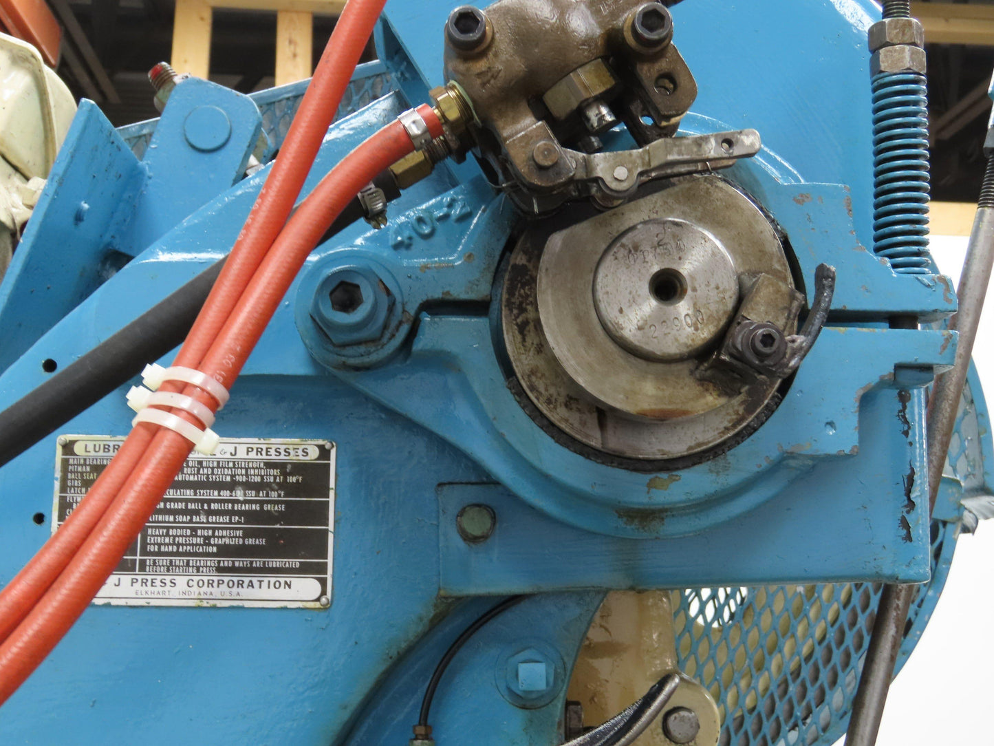 L&J No 18 Mechanical OBI Punch Press 18 Ton 2" Stroke 6" Throat 1.5Hp 3Ph