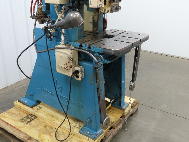L&J No 18 Mechanical OBI Punch Press 18 Ton 2" Stroke 6" Throat 1.5Hp 3Ph