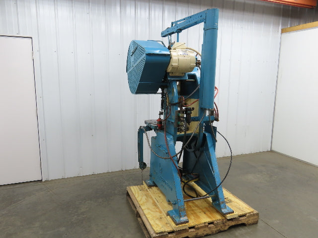 L&J No 18 Mechanical OBI Punch Press 18 Ton 2" Stroke 6" Throat 1.5Hp 3Ph