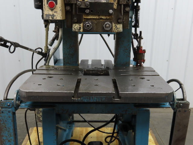L&J No 18 Mechanical OBI Punch Press 18 Ton 2" Stroke 6" Throat 1.5Hp 3Ph