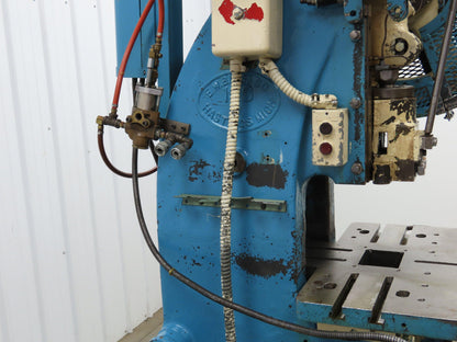 E W Bliss 19C Mechanical OBI Punch Press 19 Ton 2" Stroke 6" Throat 2Hp 3Ph