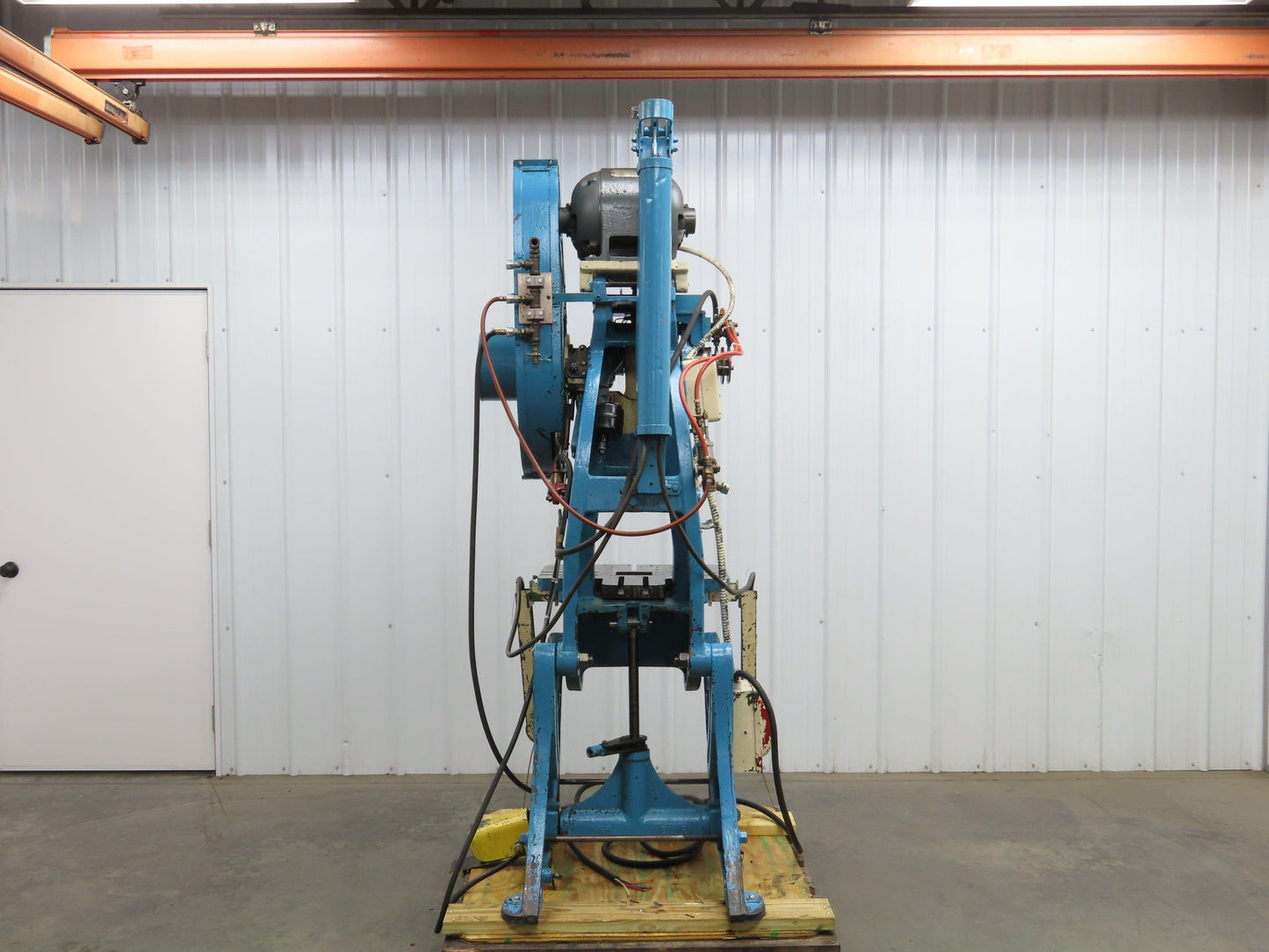 E W Bliss 19C Mechanical OBI Punch Press 19 Ton 2" Stroke 6" Throat 2Hp 3Ph