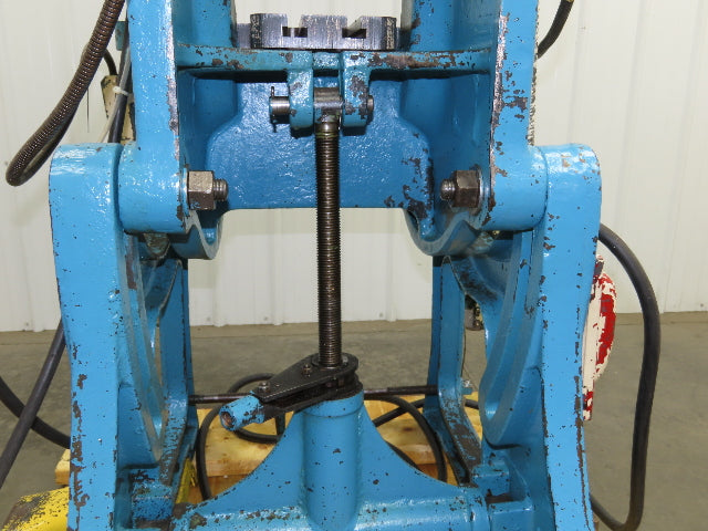 E W Bliss 19C Mechanical OBI Punch Press 19 Ton 2" Stroke 6" Throat 2Hp 3Ph