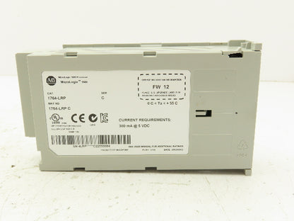Allen Bradley 1764-LRP MicroLogix 1500 Processor Unit Series C FW 12