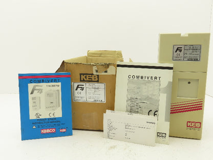 KEB 14.F4.C1E-3440 V1.4 Combivert AC Drive 3PH 11KVA 480V 14A 7.5KW