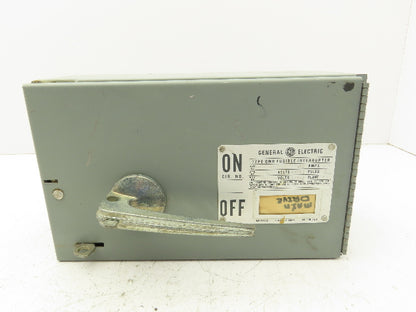 General Electric THP361 Fusible Panelboard Disconnect Switch QMR 30A 600V 3 Pole