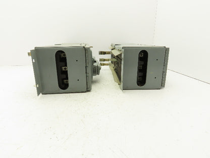 Square D QMB-3603-T Fusible Panelboard Disconnect Switch Twin 30A 600V Lot of 2