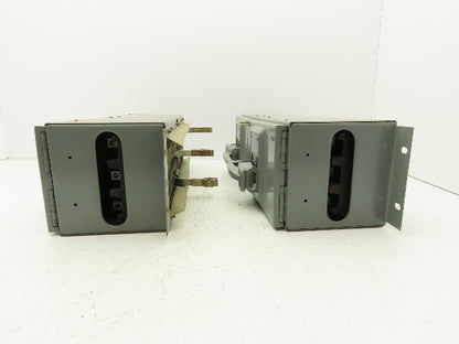 Square D QMB-3603-T Fusible Panelboard Disconnect Switch Twin 30A 600V Lot of 2