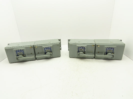 Square D QMB-3603-T Fusible Panelboard Disconnect Switch Twin 30A 600V Lot of 2