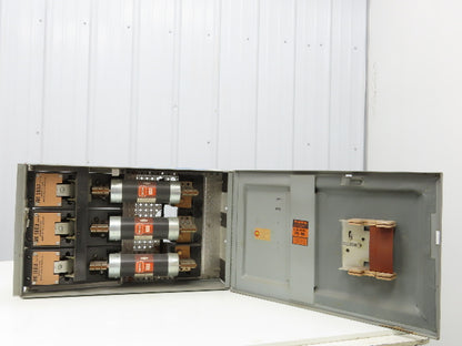 GE THPS365 Fusible Panelboard Disconnect Switch QMR 400A 600V 3 Pole