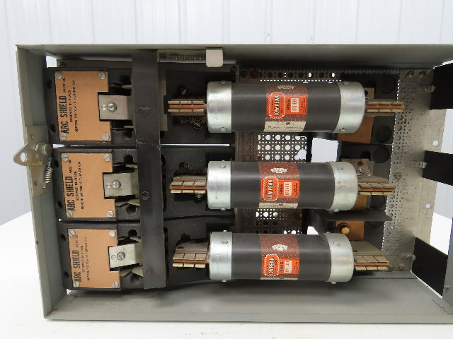 GE THPS365 Fusible Panelboard Disconnect Switch QMR 400A 600V 3 Pole