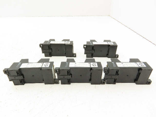 Automation Direct RS4N-DE Fuji Socket Mount 4 Card Relay 24VDC 5A Lot of 5
