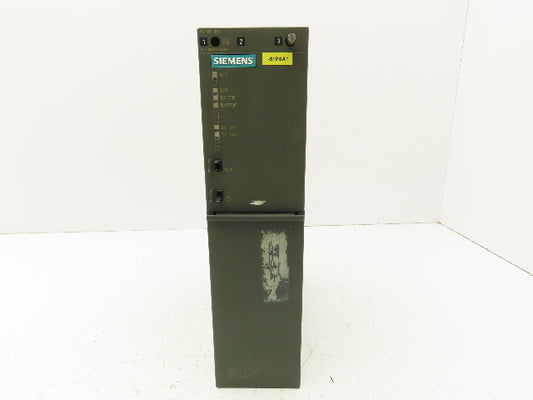 Siemens 6ES7 407-0RA01-0AA0 Simatic S7-400 Power Supply Module 120/230V 20A