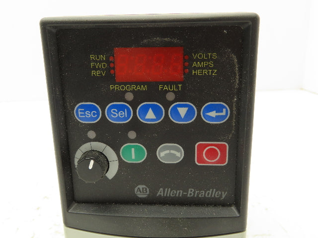 Allen Bradley 22A-D1P4N104 Powerflex 4 VFD Drive 0.5 HP 480V 1.4A FW 7.02 Ser A