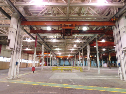 Cleveland Tramrail P&H 15 Ton Double Girder Underhung Bridge Crane 34' 10" Span