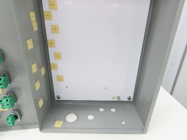 Wiegmann N1C162406LP Electrical Enclosure 24x16x6" Control Panel Switches 7x9"