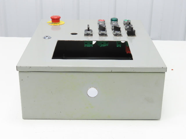 Wiegmann N1C162006LP Electrical Enclosure 20x16x6" Control Panel Switches 7x9"