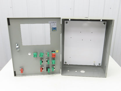 Wiegmann N1C162006LP Electrical Enclosure 20x16x6" Control Panel Switches 7x9"