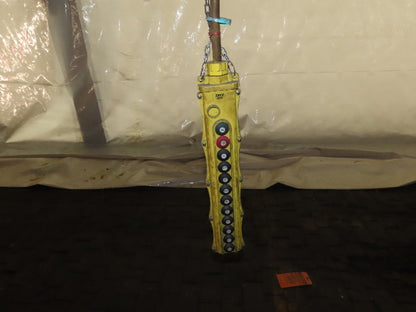 Cleveland Tramrail P&H 15 Ton Double Girder Bridge Crane 45' Span 2-Hoists