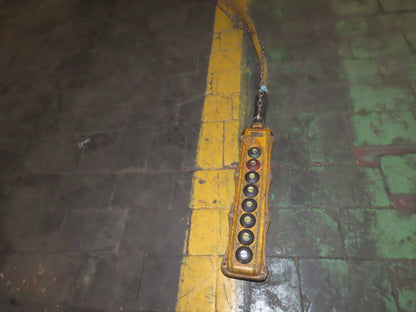 Cleveland Tramrail P&H 10 Ton Double Girder Underhung Bridge Crane 45' Span