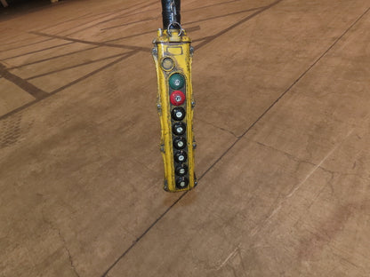 Cleveland Tramrail P&H 5 Ton Single Girder Underhung Bridge Crane 34' 10" Span