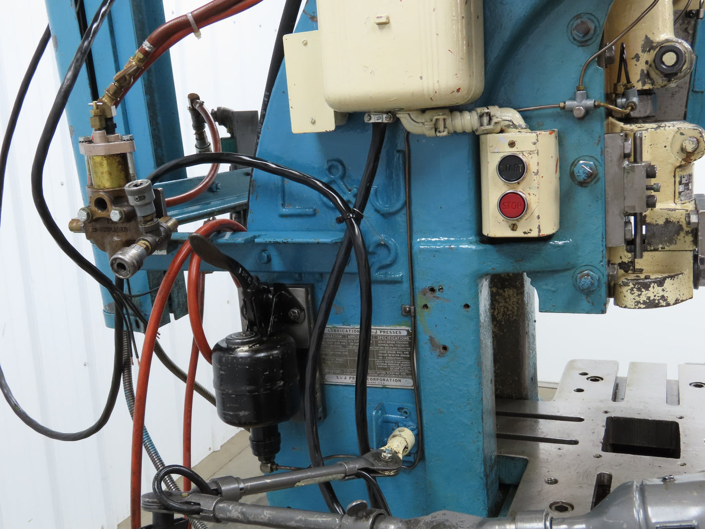 L&J No 2 Mechanical OBI Punch Press 18 Ton 2" Stroke 6" Throat 2Hp 3Ph