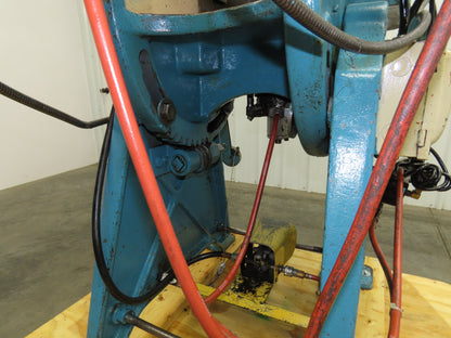 L&J No 2 Mechanical OBI Punch Press 18 Ton 2" Stroke 6" Throat 2Hp 3Ph