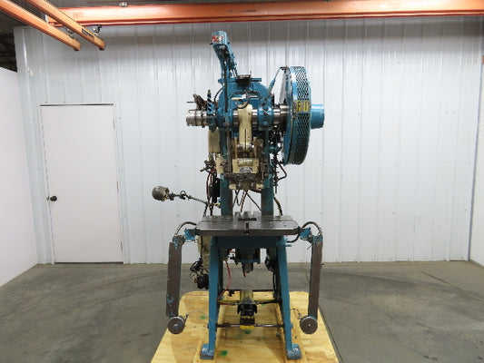 L&J No 2 Mechanical OBI Punch Press 18 Ton 2" Stroke 6" Throat 2Hp 3Ph