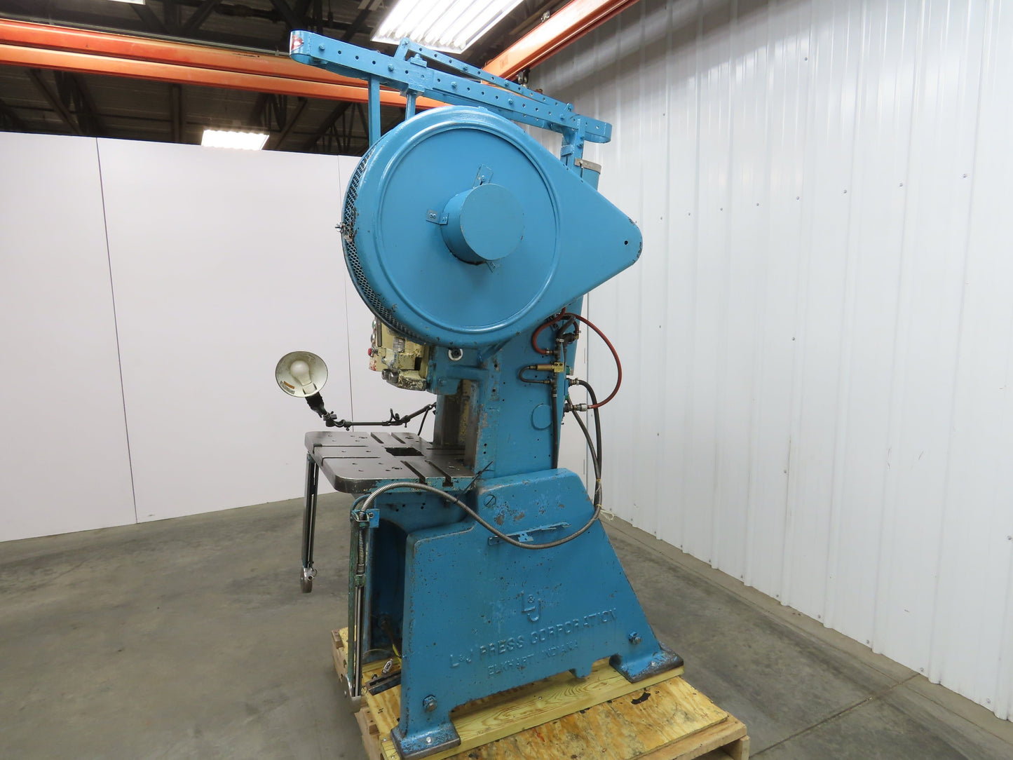 L&J No 18 Mechanical OBI Punch Press 18 Ton 2" Stroke 6" Throat 1.5Hp 3Ph